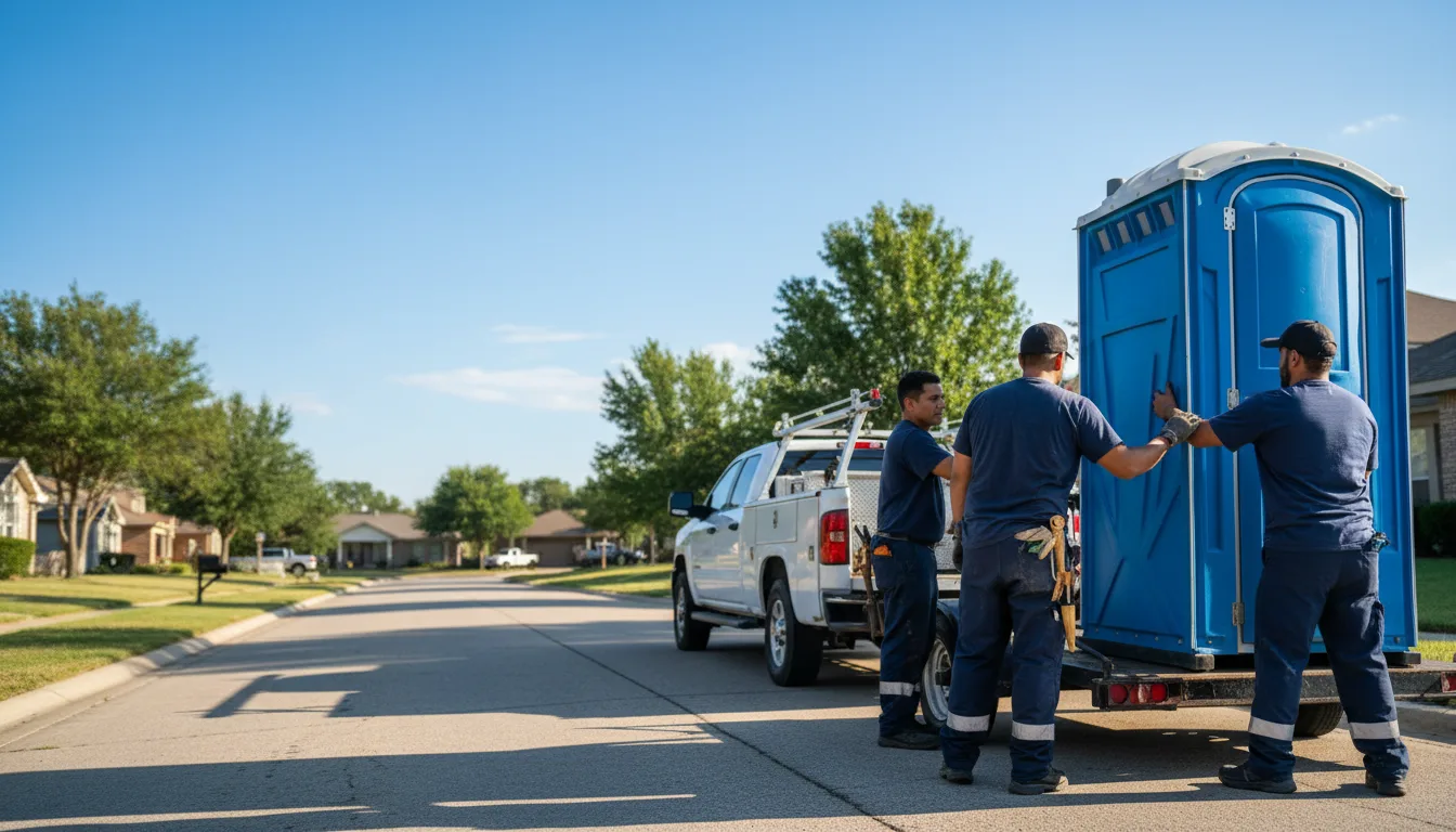 Portable Toilet Rental in Lowell, MI near me
